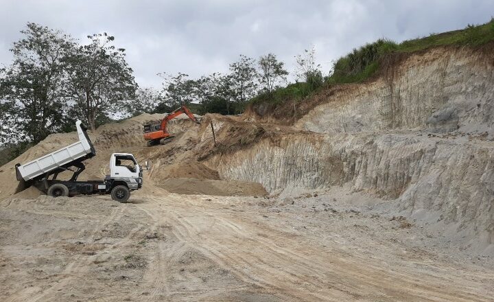 DPWH builds road for Santa Fe coffee industry