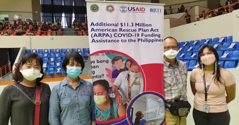 US Peace Corps, USAid and DoH mount joint vaccination for 10k Filipinos