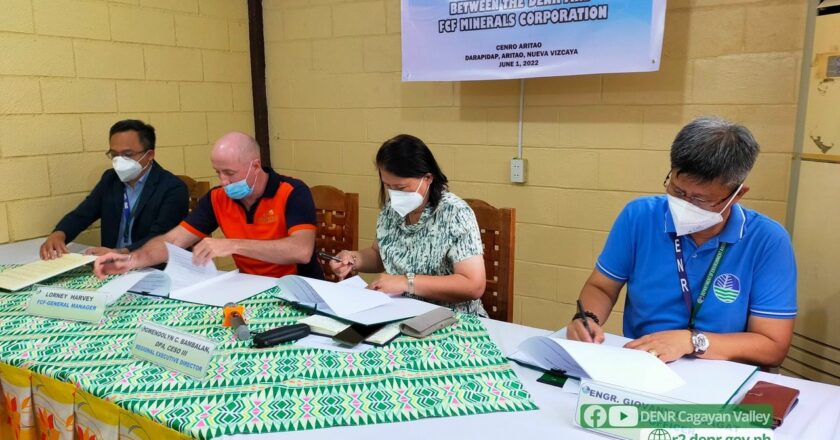 DENR, mine firm partner in forest rehab project
