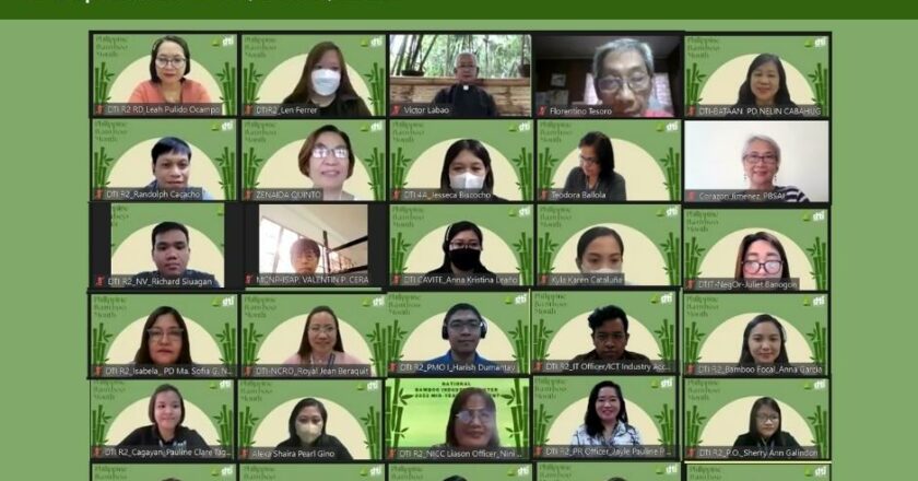 Enthusiasts attend virtual DTI-NICC first-ever PH bamboo month celebration