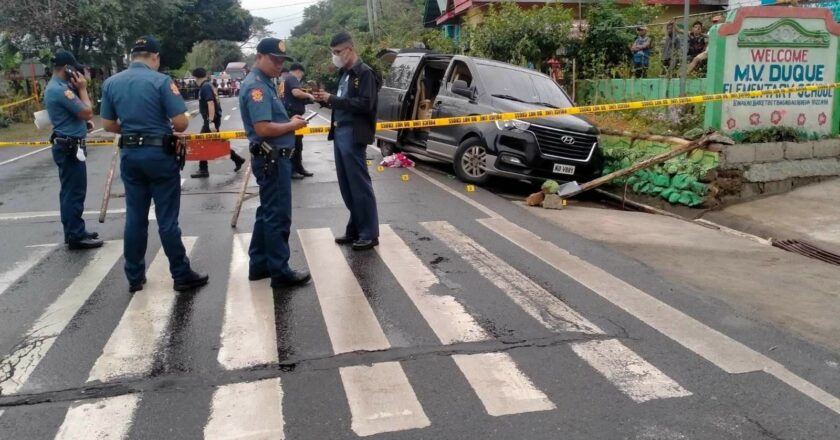 Gunmen kill Aparri vice mayor, 5 aides in Nueva Vizcaya ambush
