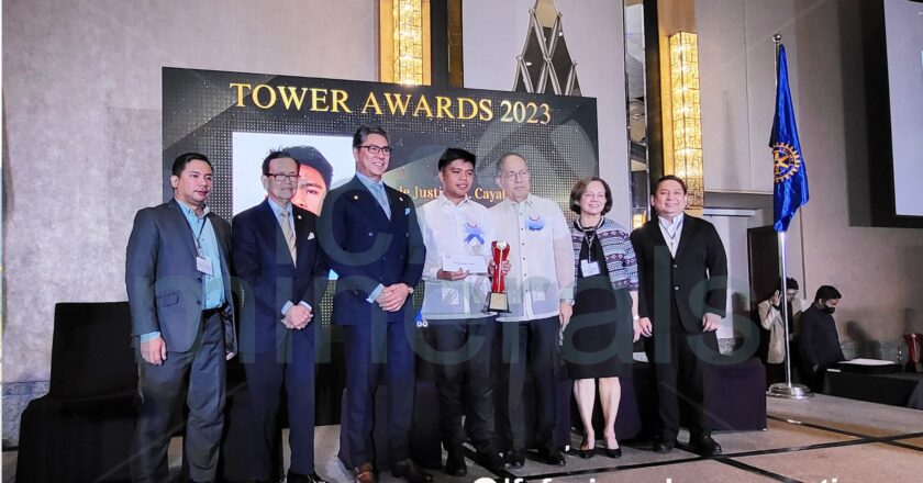 FCF Minerals employee gets Tower Award 2023