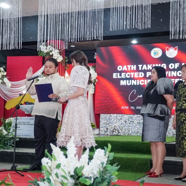 LGU Bambang holds oath-taking, turnover ceremonies