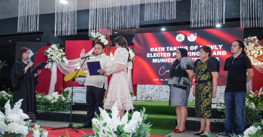 LGU Bambang holds oath-taking, turnover ceremonies