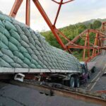 Piggatan Bridge in Alcala, Cagayan collapses; multiple trucks stranded