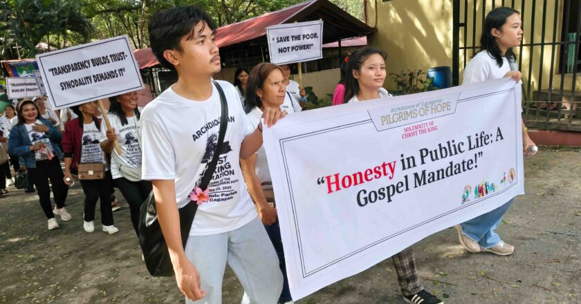 Tuguegarao Catholic Archdiocese holds pilgrim walk ahead of Trillion Peso March Part 2